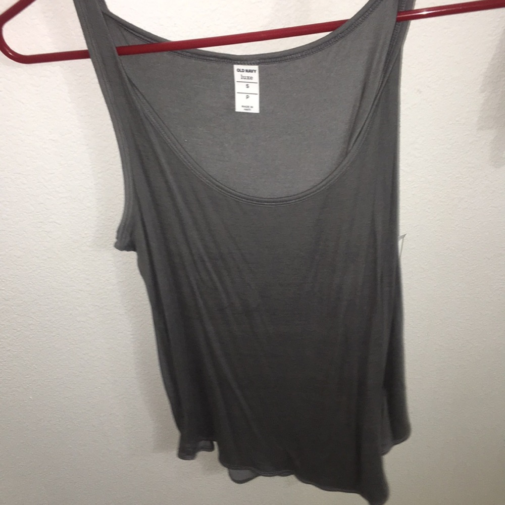 Long grey tank top/dress. Old navy brand new